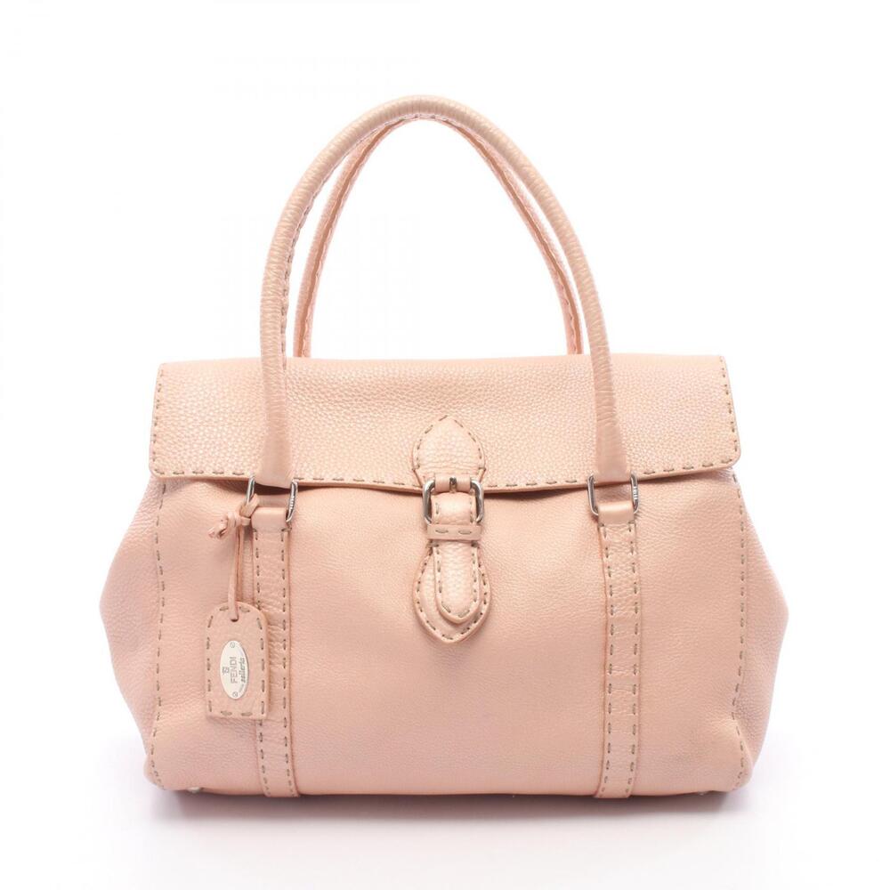 Fendi Linda Selleria Handbag leather pink